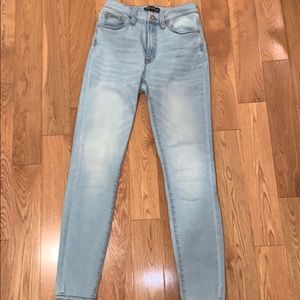 J.Crew factory mercantile 9” high rise skinny jean